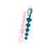 Набор анальных цепочек Satisfyer Love Beads (set of 2)  - разноцветный