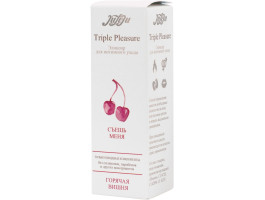 Эликсир для интимного ухода "Triple Pleasure" Горячая вишня 65 гр 10241JULEJU