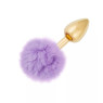 Пробка силиконовая Gold Purple S