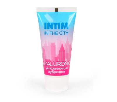 Лубрикант увлажняющий INTIM IN THE CITY HYALURONIC 60 г арт. LB-60008m