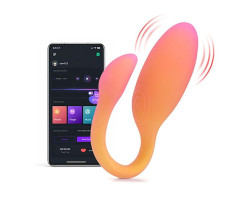 Вибратор Magic Motion Flamingo Max оранжевый-foto3