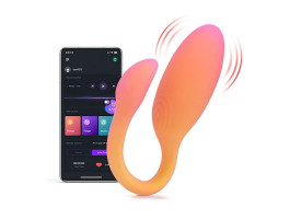 Вибратор Magic Motion Flamingo Max оранжевый-foto3