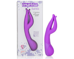 Вибратор Impress Dual Kiss фиолетовый SE-4440-14-3-foto2