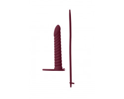 Вибронасадка для Двойного Проникновения Pure Passion Rori Wine Red 1205-02lola-foto3
