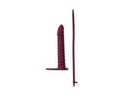 Вибронасадка для Двойного Проникновения Pure Passion Rori Wine Red 1205-02lola-foto3