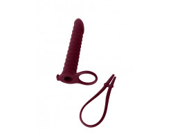 Вибронасадка для Двойного Проникновения Pure Passion Rori Wine Red 1205-02lola-foto4