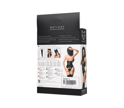 Боди Glossy Marcia из материала Wetlook, M