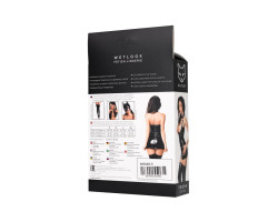 Платье Glossy Trisha из материала Wetlook, M-foto5