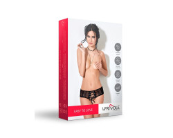 Искушающие шортики с доступом и декоративной шнуровкой спереди (Easy to love) (S/M (42-44))-foto2