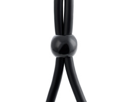 Лассо на пенис A-toys by TOYFA с одной бусиной, силикон, черное, 19,5 см-foto6