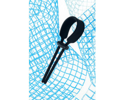 Лассо на пенис A-toys by TOYFA Keb, силикон, черное, 14 см-foto9