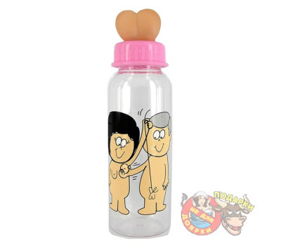 Бутылочка с эротической соскойBoobie Nipple Bottle