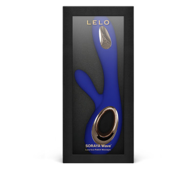 Вибромассажер Lelo SORAYA Wave Midnight Blue синий