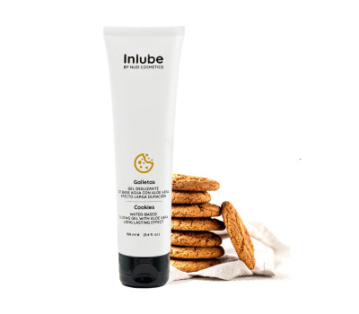 Гель INLUBE Galletas / Cookies - 100 ml водный лубрикант с алоэ вера и ароматом печенья