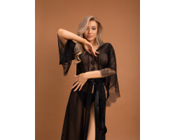 Элегантный пеньюар с отделкой кружевом (Muse) (S/M)-foto2