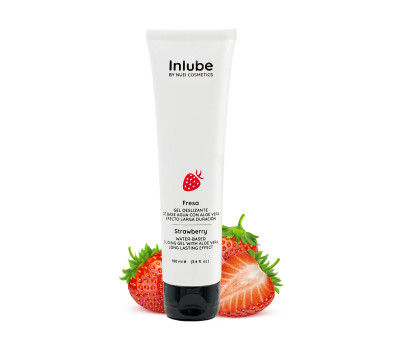 Nuei Inlube - водный лубрикант с алоэ вера и ароматом клубники, 100 мл