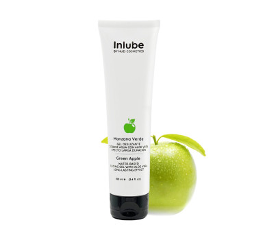 Nuei Inlube - водный лубрикант с алоэ вера и ароматом зелёного яблока, 100 мл