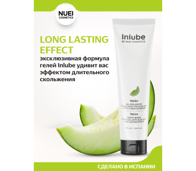 Nuei Inlube - водный лубрикант с алоэ вера и ароматом дыни, 100 мл