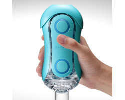 Мастурбатор Tenga Flip ORB Ocean голубой-foto2