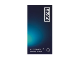ПРЕЗЕРВАТИВЫ INDIGO LUX № 2 (УЛЬТРАПРОЧНЫЕ, УЛЬТРАТОНКИЕ), 2 штуки