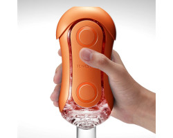 Мастурбатор Tenga Flip ORB Sunset оранжевый-foto3