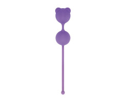 Вагинальные шарики Pussynut double фиолетовые T4L--801775