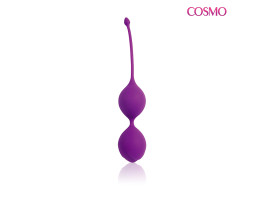 ШАРИКИ ВАГИНАЛЬНЫЕ цвет фиолетовый D 30 мм арт. CSM-23008-foto2