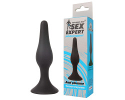 ВТУЛКА АНАЛЬНАЯ цвет чёрный, L 95 мм D 28 мм арт. SEM-55040-foto2