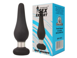 ВТУЛКА АНАЛЬНАЯ цвет чёрный, L 85 мм D 30 мм  арт. SEM-55051