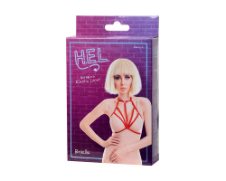 Стреп H.E.L. Brielle, текстиль, красный, OS-foto4