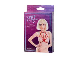 Стреп H.E.L. Brielle, текстиль, красный, OS-foto4